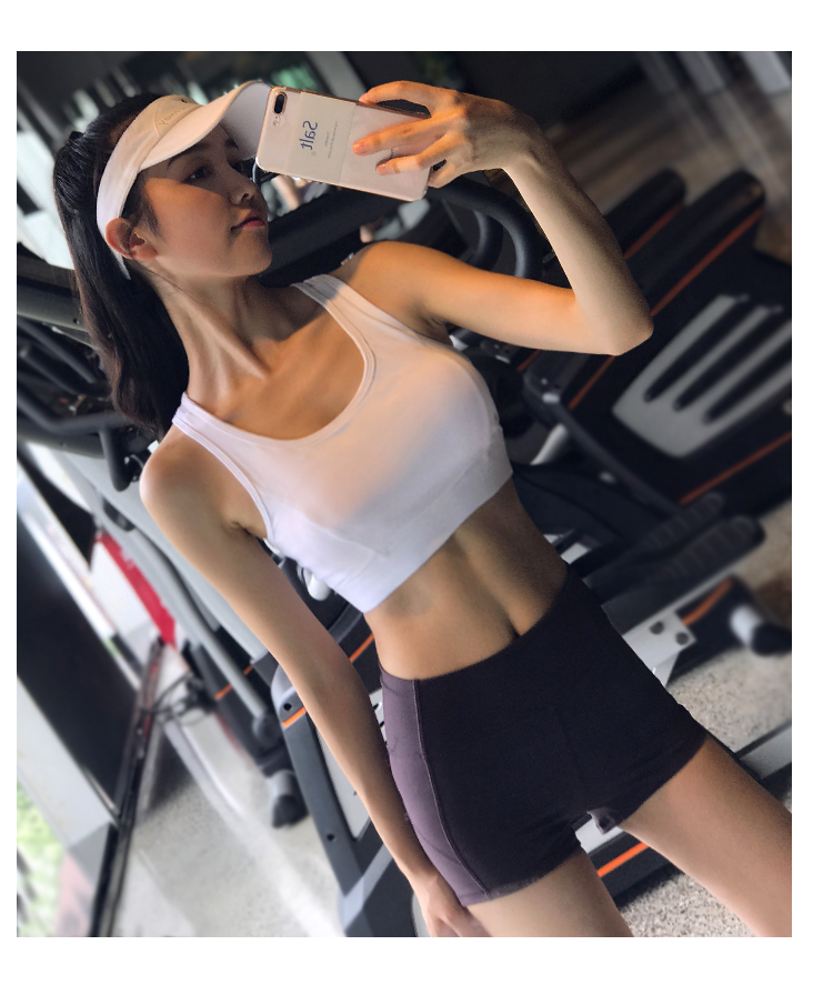 Đồ lót thể thao chống sốc cao phụ nữ tập hợp chạy rập khuôn giảm xóc vest áo ngực lớn áo ngực chuyên nghiệp nhận sữa mẹ áo tập