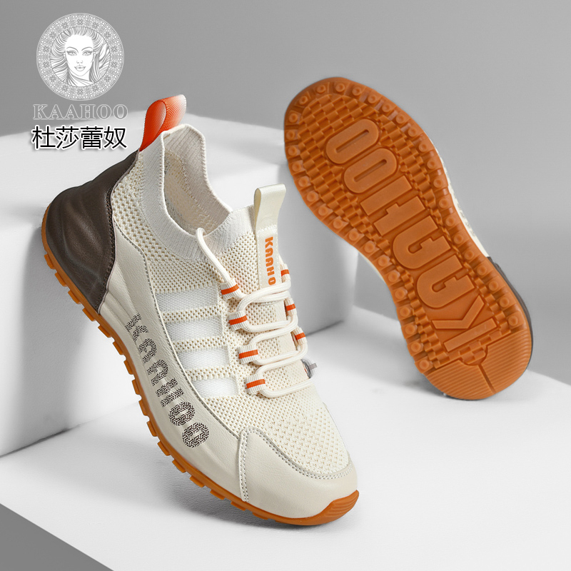 Dusalenu 2026 Spring/Summer Mesh Thin Breathable Sports Casual Shoes Versatile Lightweight Couple Apache Men's Shoes
