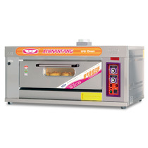 New South YXY - 20A single - layer two - plate LCG oven commercially stainless steel gas bread oven
