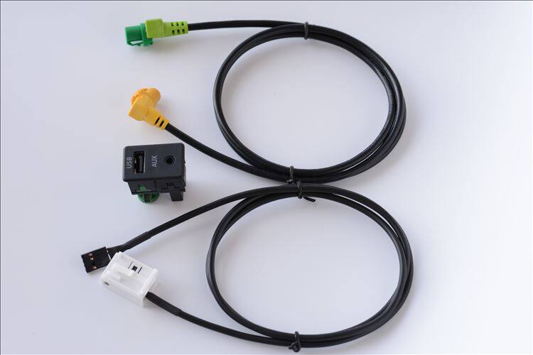 Volkswagen RCD510 310 300 Magotan Touran new POLO Touran change AUX USB switch seat wiring harness