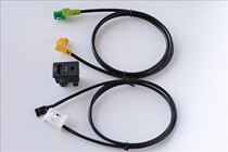Volkswagen RCD510 310 300 Magotan Touran new POLO Touran change AUX USB switch seat wiring harness