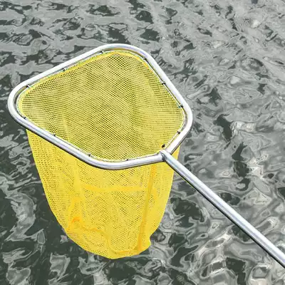 Stainless steel telescopic extension of large material fishing net fishing net pocket net seafood fry farm fish supplies