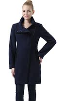 BGSD ladies long wool woolen coat woolen jacket 70% wool B21Q American direct mail