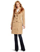 Jones New womens big coat coat fur collar 10366794 us direct mail