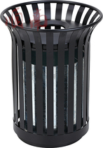 Shunnan flower basket trash can Cinema wrought iron environmental protection peel box Outdoor square large trash can recycling box