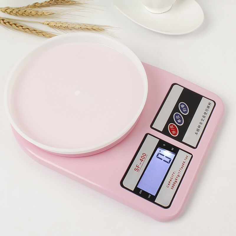 Desktop Electronic Scale Simple Kitchen Sky Ping Scales Kitchen says 0 1g 1g home 5kg baked small cake called