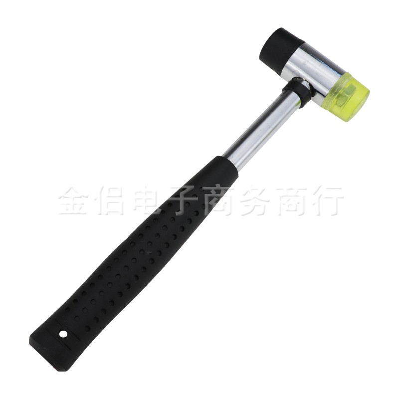 Factory direct steel handle removable hammer rubber hammer rubber hammer home decoration installation hammer small rubber hammer hammer