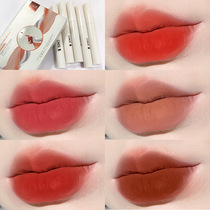 5 sets of lip glaze Cocoa Cream Lip mud set lipstick gift box lip gloss affordable student matte fog face