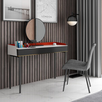 Italian minimalist dressing table Nordic style Grid Net red ins style dressing table modern simple small apartment bedroom makeup table