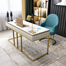 Nordic Marble Computer Desk Home Light Lavish Notebook Office Computer Desk Brief Modern Designer Desk