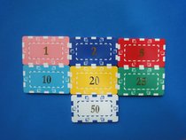 Special Direct Sale high-end 32G gilding square code Texas chips Baccarat chips chip coins mahjong coins
