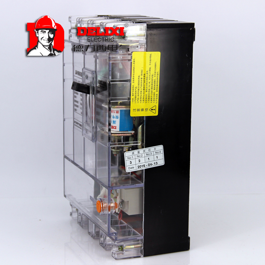 Deforce West leakage circuit breaker switch transparent DZ20L-160T 4300 100A125A-630A