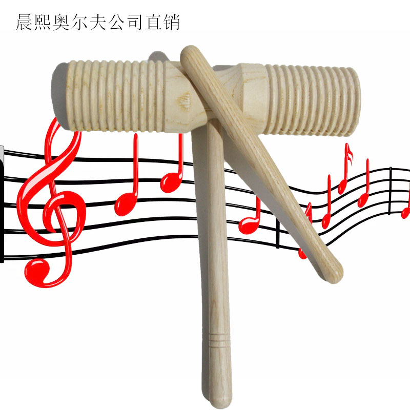 Khuyến mãi trẻ em Orff bộ gõ giáo dục sớm dạy đồ chơi âm nhạc bằng gỗ sợi đơn s máng đôi - Đồ chơi nhạc cụ cho trẻ em đàn piano cho bé 3 tuổi