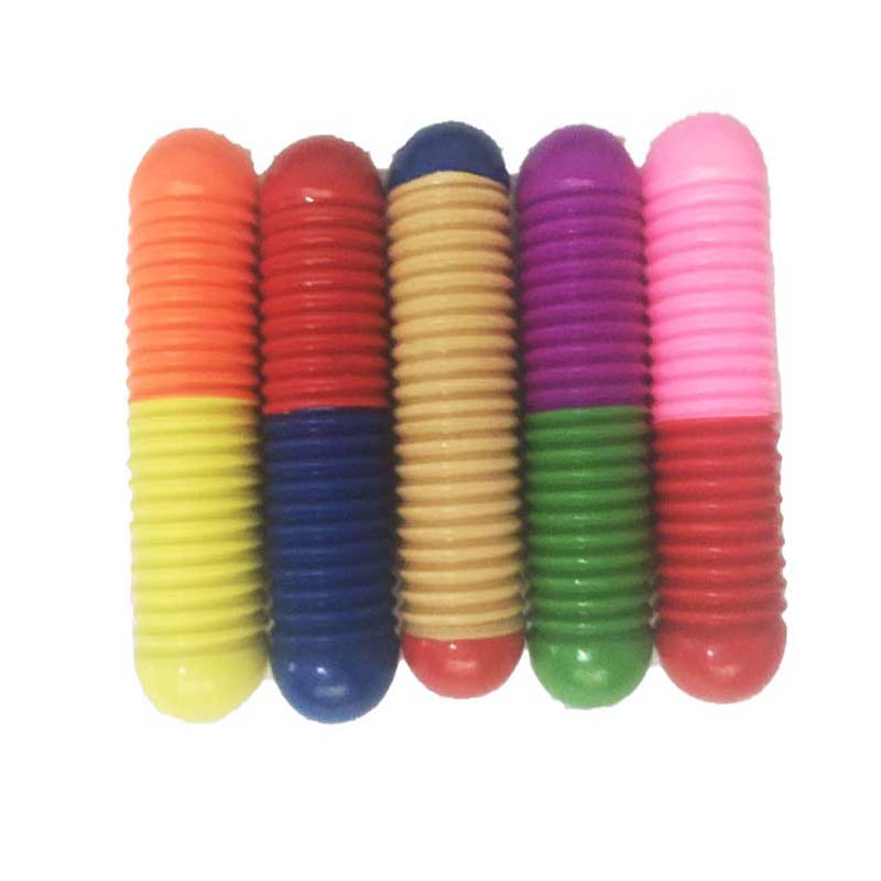 Khuyến mại Đặc biệt Trẻ em Orff Bộ gõ Học tập sớm Dạy đồ chơi Âm nhạc Red Blue Cạo bộ trống cho bé trai
