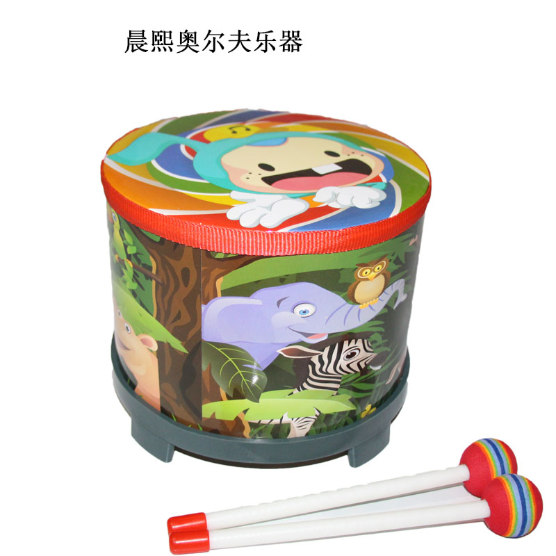 Orff cụ pat giáo dục sớm dễ thương bé trống đồ chơi âm nhạc trẻ em món quà