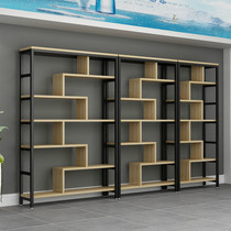 Display rack shelf storage rack multi-layer product free combination office partition display rack sample tea display cabinet