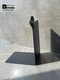Mide Stainless Steel Bookends Record Magazine Storage File Rack Student Desk Divider Creative Metal Soft Decoration
