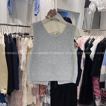 Direct mail from South Korea to Dongdaemun 2024 autumn new style AWESOME-P suspender vest 19200075