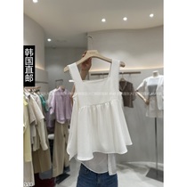 Amy Korea Direct Mail Dongdaemun 2024 Summer New MONTER Suspender Vest 16100127