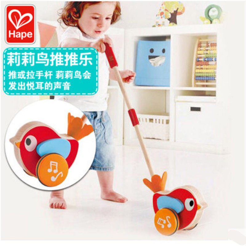 宝宝学步期玩具怎么选？2026年Hape推推乐这类木质拖拉玩具还值得入手吗？