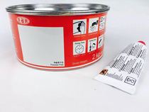 Easy-to-save special grade sheet metal atomic ash 2KG wear-resistant repair putty quick-drying and delicate non-trachoma wheel repair