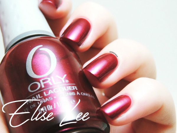 Sơn móng tay ORLY chính hãng của Mỹ MoonlitMadness40162 anh đào micro-flash rượu vang đỏ trắng - Sơn móng tay / Móng tay và móng chân sơn móng tay màu trắng