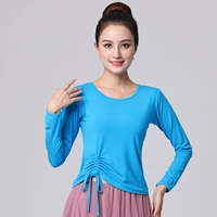 Синий лонгслив