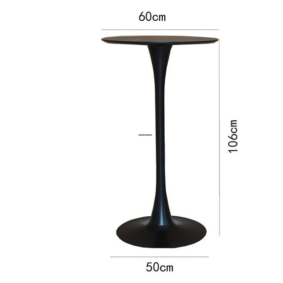 바 라운드 하이 바 테이블 가정용 북유럽 단순 하이 테이블 발코니 레저 바 테이블 밀크 티 테이블 하이 테이블 바 의자