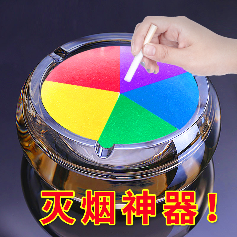 Smoke extinguishing sand artifact extinguishes smoke to remove smoke smell indoor household purification ashtray tasteless balm mud soot cleaner