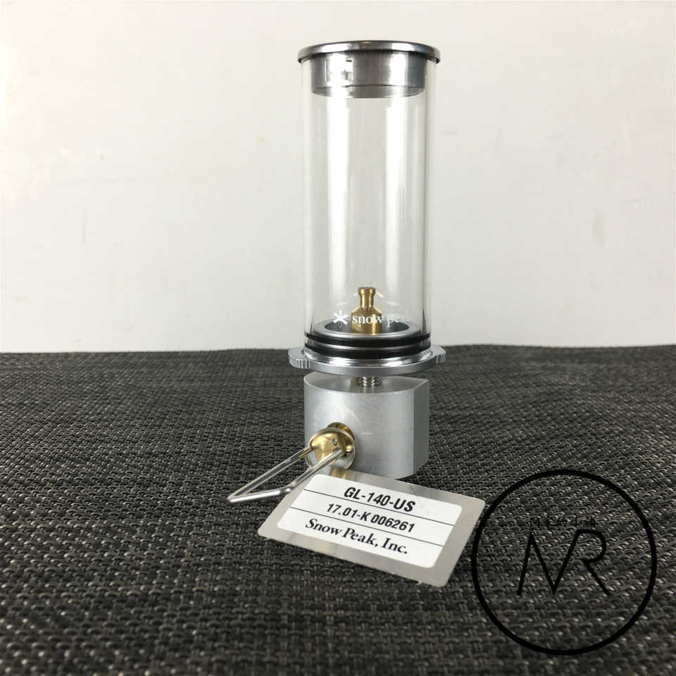 雪峯snow Peak Mini Flame Lantern戶外迷你玻璃燃氣燈