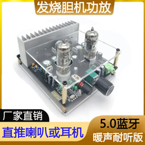 5 0 Bluetooth small bile machine amplifier fever hifi home bile machine electronic tube pre-stage ear amplifier Vocal