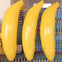 Violent banana bar atmosphere props Inflatable banana gas model nightclub interactive large floating air ball 165 customization