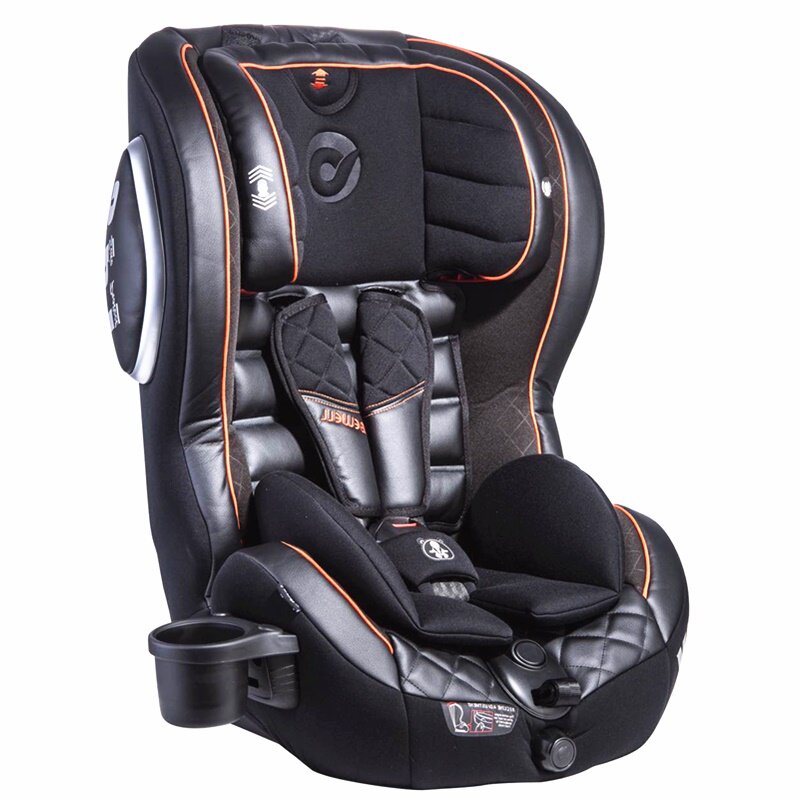 Simple safety seat isofix with a baby boy 1-2-3-4-5-12-year-old baby boy car sitting chair