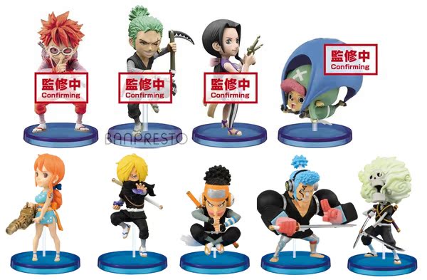 One piece glasses factory WCF and the country style1 2 licensed version of the Japanese version of the spot
