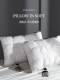 Luxurious Hilton down Pillow, White Goose down Pillow Core, Five-Star Hotel Quality, Aids Sleep, Protects Cervical Spine, Home Use, Pair