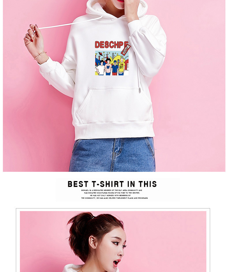 Sweatshirt femme en Coton - Ref 3216964 Image 11