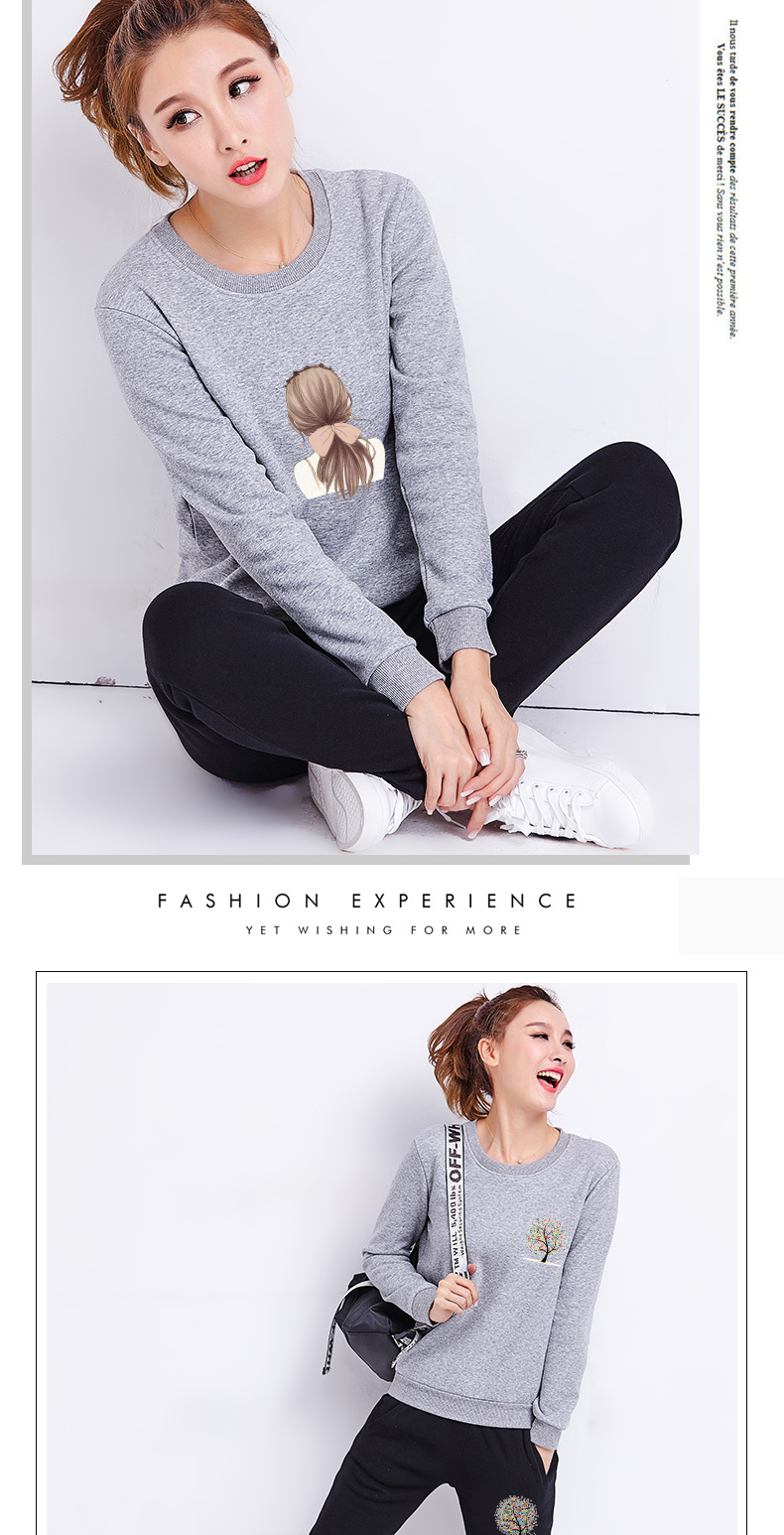 Sweatshirt femme en Coton - Ref 3217558 Image 19