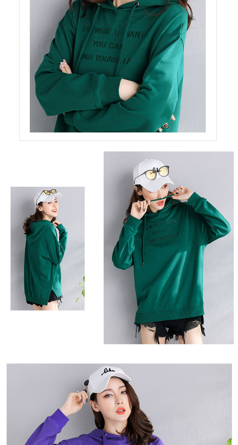 Sweatshirt femme en Coton - Ref 3215300 Image 23