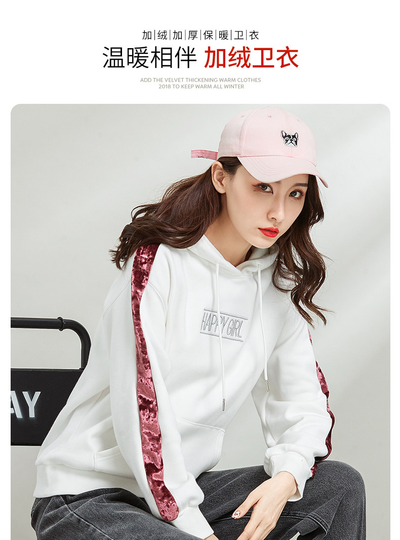 Sweatshirt femme en Coton - Ref 3216171 Image 7