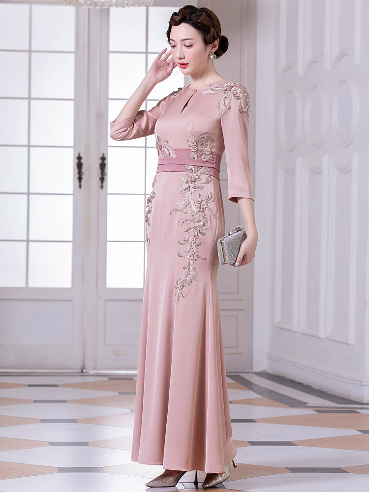 Long wedding dress, cheongsam Long wedding dress, cheongsam