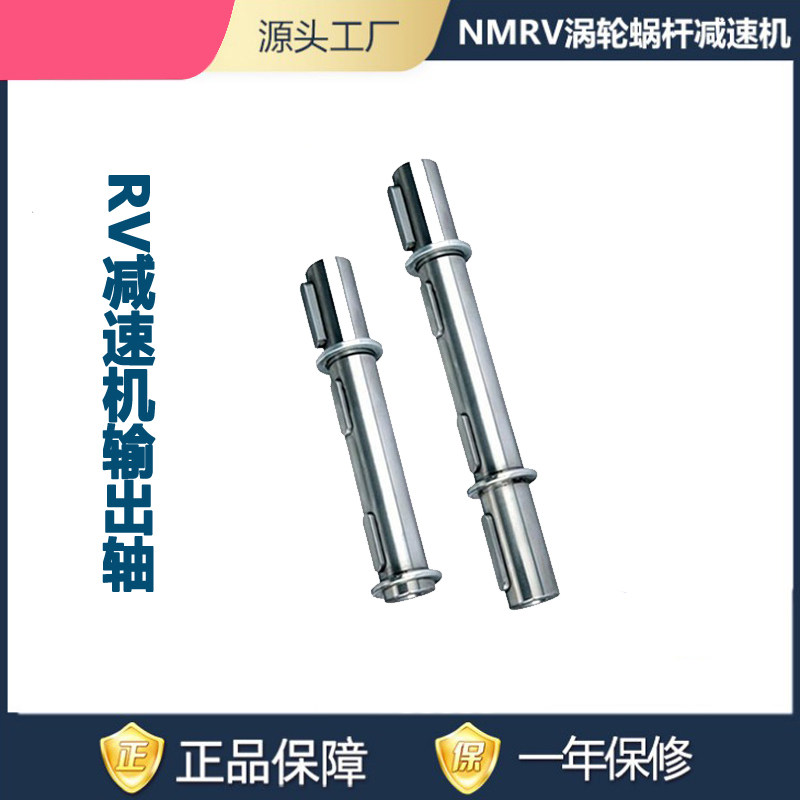 Private output RV0304050637590 single-phase bidirectional output shaft for NMRV turbine worm-lever reducer