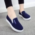 Giày vải nữ sinh viên lười một chân 2018 xuân mới phẳng giản dị để giúp giày Bắc Kinh cũ giày nữ