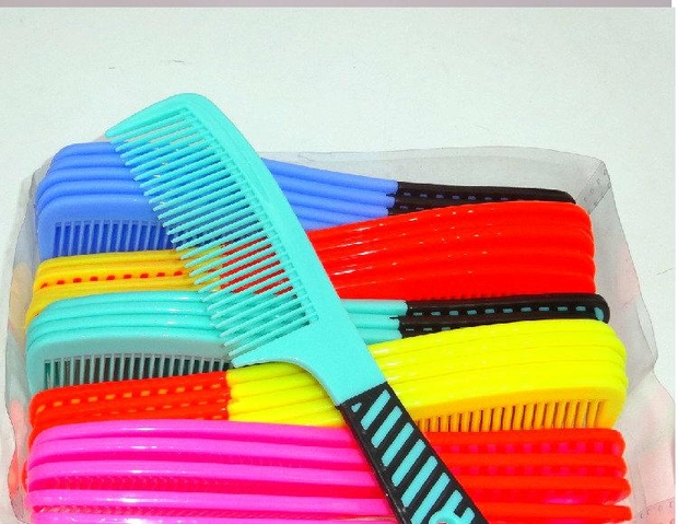 Lược màu Twill xử lý lược trang điểm Lược cầm tay Nhỏ A9 thẩm mỹ viện lược Cửa hàng nhỏ - Thiết bị sân khấu đèn led chớp nháy sấm sét