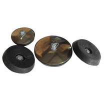 Stainless steel sink plug rubber pool plug household bathtub wash basin water plug accessories