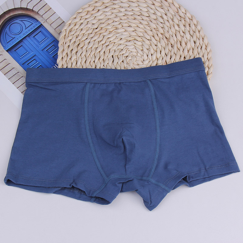 Đồ lót nam 2 chất liệu cotton năm nay bốn góc quần lớn màu đỏ cỡ lớn pants quần boxer thoáng khí quần lót trẻ em