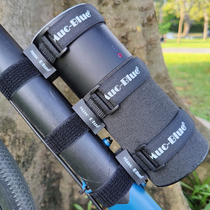 Muc-Blue fixed base Bluetooth speaker Gravel road bike riding bag equipped with magic cable tie