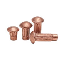 Red copper signage rivet rollaway aluminium rivets twill screw nameplate rivets M2M2 5M3M4