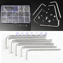 240 boxed 304 stainless steel recessed end flat head inner hexagonal top wire machine rice screw M3 M4 M4 M6 M8 M8