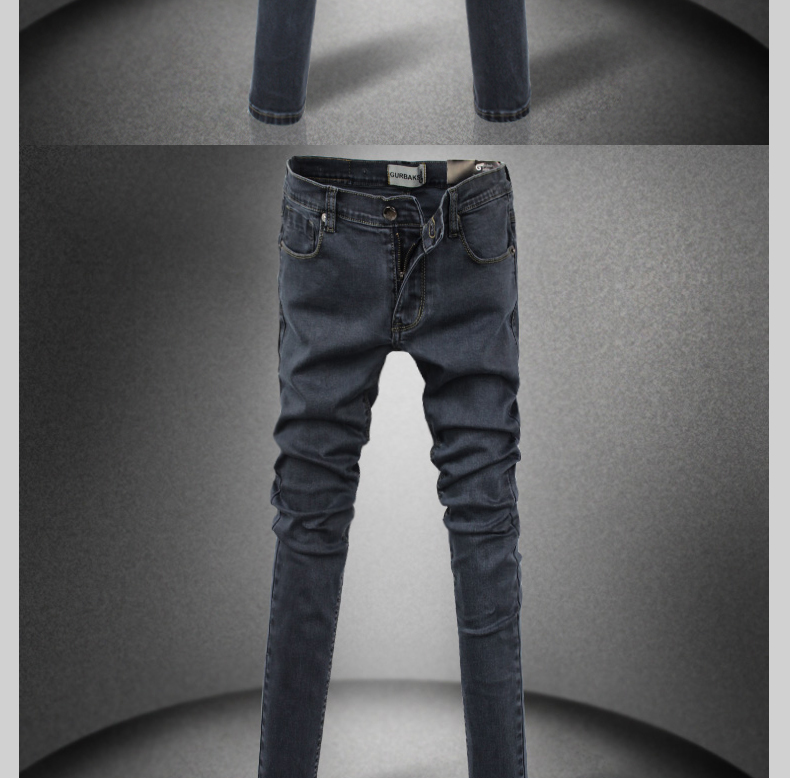 Jeans pour jeunesse pieds Slim GURBAKS pour printemps - Ref 1477824 Image 12