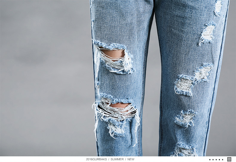 Jeans pour jeunesse pieds Slim GURBAKS en coton ammoniac pour été - Ref 1485905 Image 21